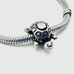 Pandora Sterling Silver Turtle Charm - Picture 1 of 4