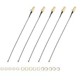 2X(5Er Stecker Antenne WiFi Pigtail SMA Buchse auf IPX VerläNgerungskabel 11375 - Bild 1 von 7