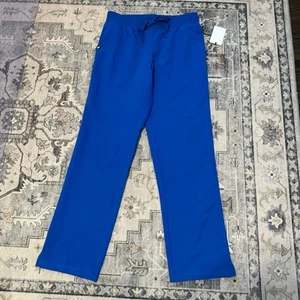 Nuevo con etiquetas Pantalón Exfoliante Jaanuu Xenos Essential Tejido - Cintura - Azul Real - Pequeño - Imagen 1 de 9