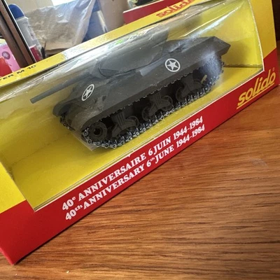 Solido M10 Tank Destroyer D-Day special edition with alloy tracks  1984 - Image 1 of 4