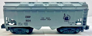 American Flyer No. 924 Jersey Central Two-Bay Covered Hopper ! - Picture 1 of 6