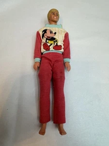 bambola ken 1983 1968 con camicia topolino outift - Foto 1 di 9