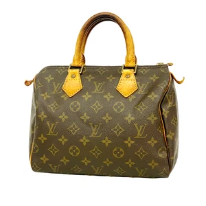 LOUIS VUITTON Speedy 25 Bolso de Mano Bostonbag M41528 Monograma Marrón Mujer’s Auténtico - Imagen 1 de 13