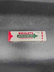 Vintage Made IN England Packung Wrigley’s Spearmint Kaugummi ungeöffnet RAR 7 Sticks - Bild 1 von 5