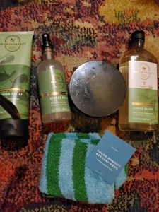 Bath and Body Works Aromatherapy Body Wash, Lotion, Oil, An Eucalyptus+Spearmint - Picture 1 of 2