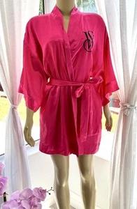 RARO Victorias Secret FASHION SHOW 2011 Bata envolvente Kimono BLING DIFÍCIL DE ENCONTRAR OS - Imagen 1 de 11