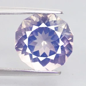 5,52 ct faszinierender runder (11 x 11) 100 % natürlicher Lavendel-Amethyst aus Bolivien - Bild 1 von 7