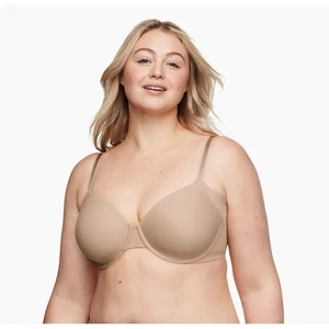 Reggiseno ferretto Warner's no side effects collection nuovo con etichette taglia 36C marrone chiaro - Foto 1 di 9