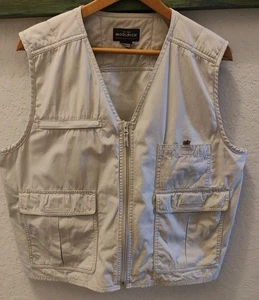 Woolrich Outdoor Gilet Donna Pesca Utilità XL Tasche Senza Maniche Caccia Pietra - Foto 1 di 13
