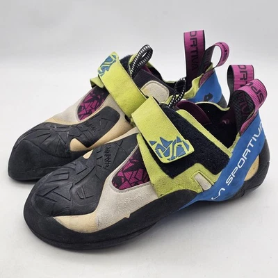 Zapatos de escalada en roca La Sportiva Skwama para mujer talla 39,5 EE. UU. 8 hechos en Italia  Foto 1 de 4