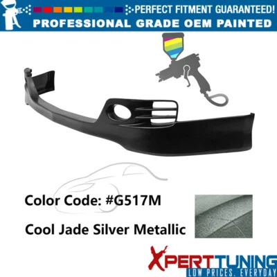 Fits 06-08 Acura TSX EURO-R Style Painted #G517M Front Lip Lower Chin Spoiler PU Foto 1 de 4