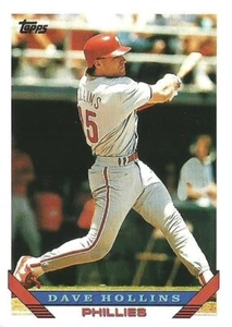 #17 - Dave Hollins - Philadelphia Phillies - Picture 1 of 2