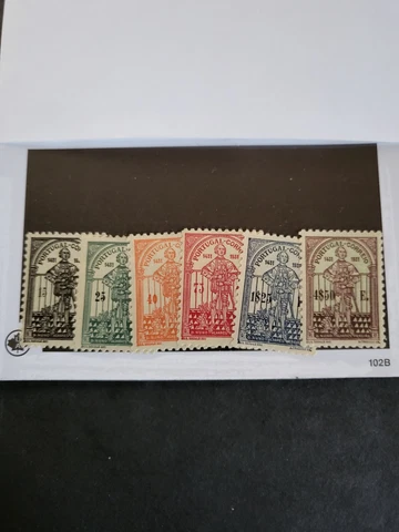 Stamps portugal Scott #534-9 never hinged Cover