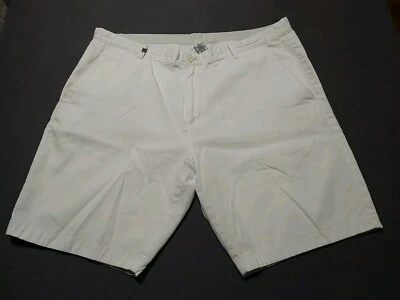 Шорты мужские Calvin Klein 36 белые легкие вельветовые приталенные Chino опрятные  - Изображение 1 из 4
