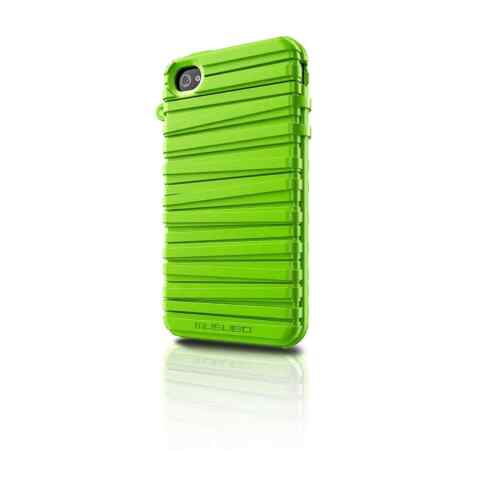 Musubo Rubber Band Case for iPhone 4/4S - Chartreuse