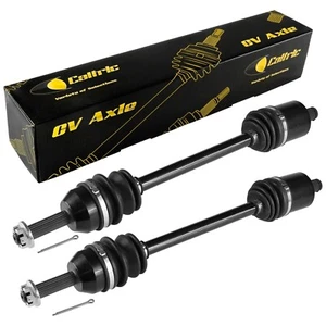 Rear Left & Right CV Joint Axles For Suzuki LT-A450X Kingquad 4X4 Axi 2007-10 - Picture 1 of 8