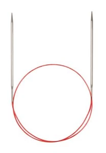 Agujas de tejer Addi punta plateada circular fija 40-150 cm - todos los tamaños y longitudes - Imagen 1 de 127