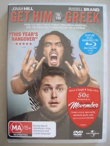 Get Him to the Greek (DVD, 2010), Region 4 -Used DVD-Like New, Free FAST Postage - Picture 1 of 1