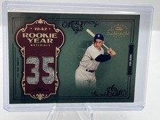 2004 Donruss Timeless Treasures Rookie Year #3 Yogi Berra Patch MISSING Serial #