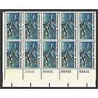 US Scott 1684 Plate Block MNH of 10 MNH Commercial Aviation (13 cents) FREE SHI