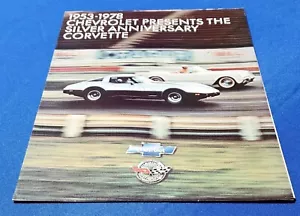 Chevrolet Corvette 1978 Silver Anniversary Media Marketing Material Prospekt - Bild 1 von 5