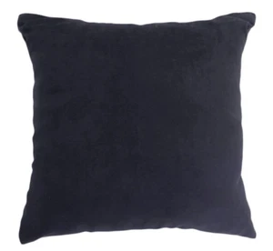 Mg08a Dark Blue Grey Soft Faux Micro Suede Cushion Cover/Pillow Case*Custom Size - Picture 1 of 6