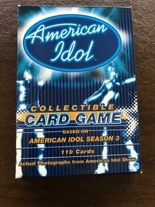 NEW American IDOL Season 3 Collectible CARD Game Collect William Hung She Bangs - Picture 1 of 4