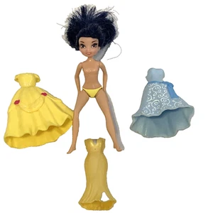Polly Pocket Jakks Disney Doll - Jasmine - 2011 Incomplete - Three Outfits - Picture 1 of 10