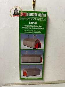 Peco LK-220 Boston Lodge Corrugated Iron Engine Shed - 009 Gauge - Picture 1 of 1