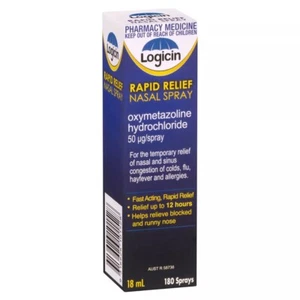 Logicin Rapid Relief Nasal Spray 18mL - Picture 1 of 1