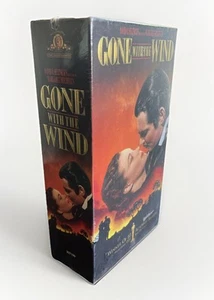 Gone With the Wind Clark Gable Vivian Leigh Set of 2 VHS Tapes New Still Sealed - Picture 1 of 4