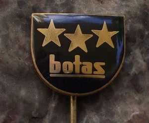 Antique Retro Botas Czechoslovakia Shoe & Boot Maker Advertising Pin Badge - Picture 1 of 2