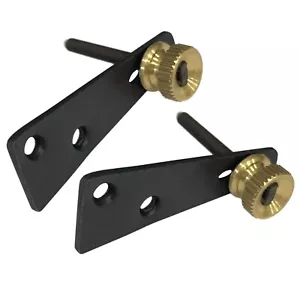 2x Glockenuhr Stabilisatoren Messing Wanduhren Wien Stabilisator Teile Uhr - Bild 1 von 3