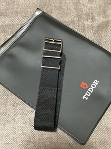 TUDOR Watch Black Strap / Band - 22mm - Picture 1 of 16