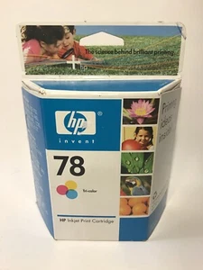 HP 78 Original Tintenstrahl-Druckpatrone dreifarbig neu versiegelt 5/2007 - Bild 1 von 3