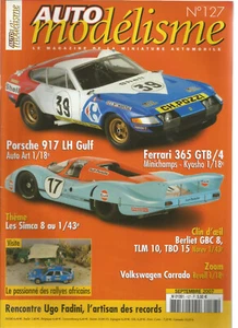 AUTO MODELISME N°127 FERRARI 365 GTB/4 / CORRADO / ENGINS DE RECORD D'U. FADINI - Picture 1 of 2