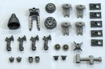 Vintage Robotix Building System lot of 27 Parts & PIeces - Milton Bradley - Image 1 of 4