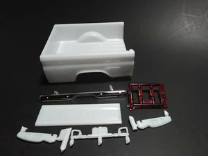 1966 66 Chevy Fleetside Pickup Truck 1/25 Bed Box Tailgate Chrome Bumper Revell - Picture 1 of 4