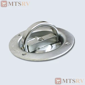 Brophy RR06 6.000 lb. Anillo en D círculo giratorio de 360 grados - ÚNICO - amarre de zinc - Imagen 1 de 1