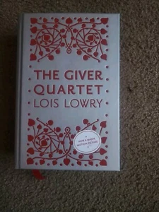 The Giver Quartet By Louis Lowry Hardback Sprayed Edges - Picture 1 of 2