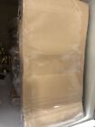 pkg50 - Kraft Paper Stand Up Food Bags Ziplock Pouch With Clear Window
