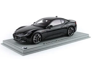 1:18 BBR Maserati Granturismo Folgore 2023 Nero Assoluto P18240C-VET MMC - Picture 1 of 3