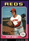 1975 Topps #423 Clay Kirby Reds 5 - Ex