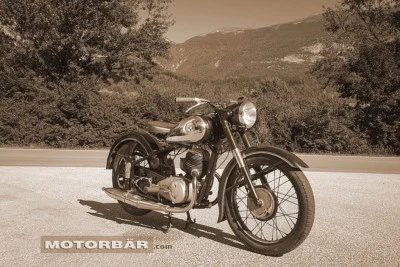 Puch 250 TF Oldtimer Motorrad Klassiker 1953 Naked Bike - Bild 1 von 4