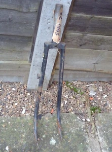 SUN GT 10XL THREADED 1" ROAD FORKS, FOR 27 x 1 1/4" WITH MUDGUARDS, 1970's - Picture 1 of 7