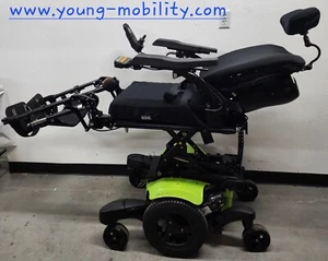 QUICKIE QM-710 WHEELCHAIR,12" LIFT, POWER TILT, RECLINE,LEGS,6MPH  - Picture 1 of 12