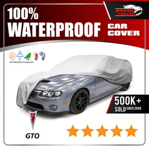 Pontiac Gto Coupe 6 Layer Waterproof Car Cover 2004 2005 2006 - Picture 1 of 11