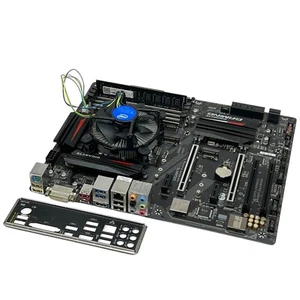 Gigabyte GA-H270-Gaming 3 Mainboard mit Blende | 8GB RAM | Intel i3-6100 CPU - Bild 1 von 7