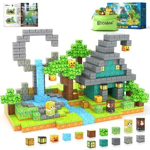 Large Magnetic Blocks Kids Building Toys Mine Magworld Magic Enchanted Buildi... - Picture 1 of 7