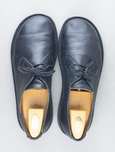 TRIPPEN Mens Black Lace-Up Calfskin Leather Casual Shoes Size 44 UK 10 US 10.5 - Picture 1 of 24